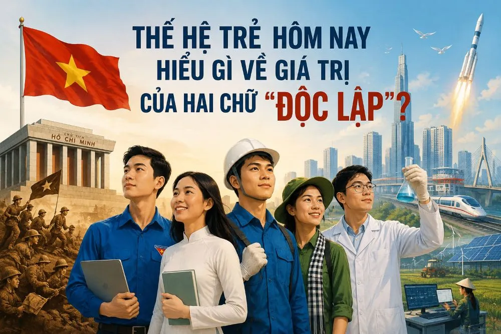 Thế hệ trẻ hôm nay hiểu gì về giá trị của hai chữ “độc lập”?